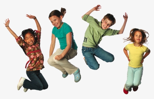 Jumping Kids, HD Png Download, Transparent PNG