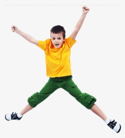 Boy Jumping Transparent Background, HD Png Download, Transparent PNG