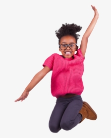 African American Healthy Jumping, HD Png Download, Transparent PNG