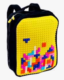 #mochilas #mochila #backpack #tetris - Pixel Art Backpack, HD Png Download, Transparent PNG