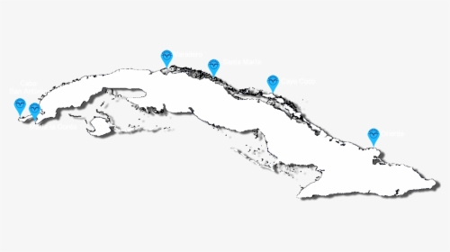 Havana City Blank Map, HD Png Download, Transparent PNG