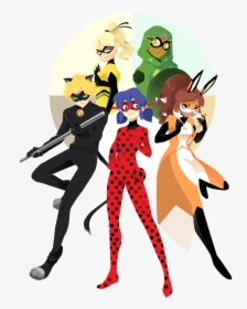 You Can Help Me Out Rating My Art Here - Miraculous Ladybug Superhero Fanart, HD Png Download, Transparent PNG