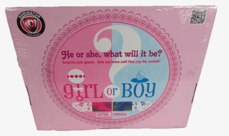 Dm488 Gender Reveal Daytime Assortmentgirl - Paper, HD Png Download, Transparent PNG