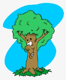 Going Outside Cartoon Clipart , Png Download - Tree, Transparent Png, Transparent PNG