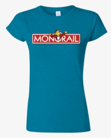 Monorail Junior Slimmer Fit T Shirt - Trombone Shirts, HD Png Download, Transparent PNG