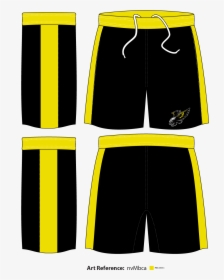 Dmv Black Hawks Athletic Shorts - Board Short, HD Png Download, Transparent PNG