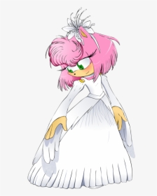 Sonic And Amy Rose Wedding , Png Download - Cartoon, Transparent Png, Transparent PNG