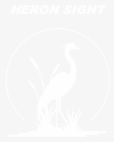 Heron Sight - Silueta De Garza Paleta, HD Png Download, Transparent PNG