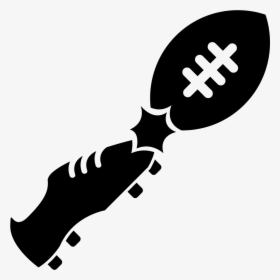Rugby Shoes Kicking Ball - Rugby Football, HD Png Download, Transparent PNG