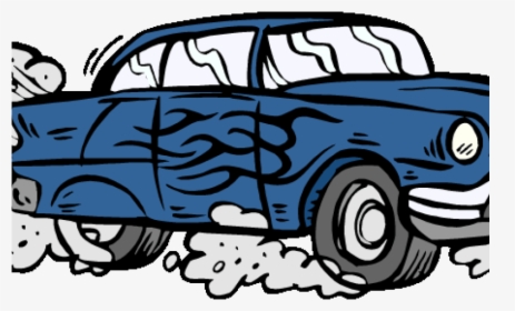 Animated From National Car Bg Vehicle Pencil - Cars Polluting The Air Png, Transparent Png, Transparent PNG