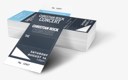 Christian Concert Ticket Template Preview - Box, HD Png Download, Transparent PNG