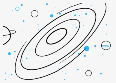 How To Draw Galaxy - Circle, HD Png Download, Transparent PNG