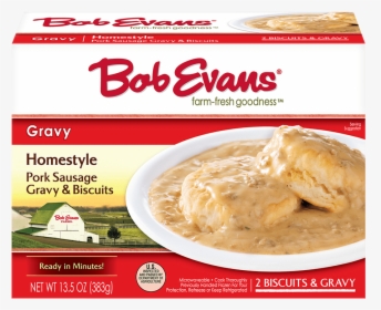 Bob Evans Refrigerated Tan Sausage Gravy & Biscuits - Bob Evans Sausage Egg And Cheese Burrito, HD Png Download, Transparent PNG