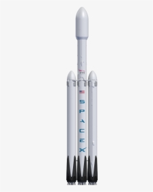 Spacex Falcon Heavy Png, Transparent Png, Transparent PNG