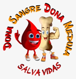 Dona Sangre Dona Médula   style Width - Cartoon, HD Png Download, Transparent PNG