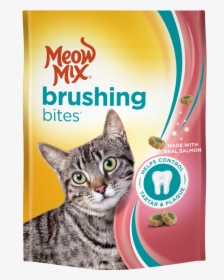 Meow Mix Brushing Bites Cat Treats Chicken Dental Bites, HD Png Download, Transparent PNG