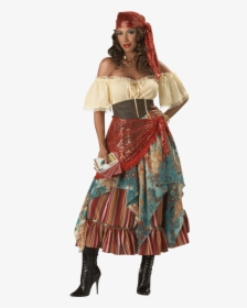 Fortune Teller Women S Costume - Renaissance Gypsy Costume, HD Png Download, Transparent PNG