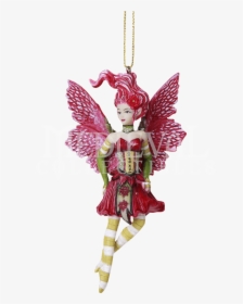 Poinsettia Fairy Hanging Ornament - Christmas Ornament, HD Png Download, Transparent PNG