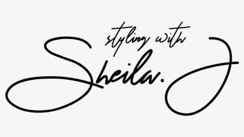 Styling With Sheila J - Calligraphy, HD Png Download, Transparent PNG