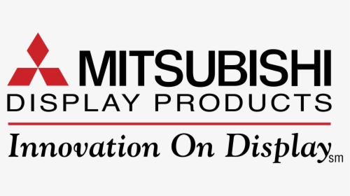 Mitsubishi Logo Png Transparent - Mitsubishi Display Products Logo, Png Download, Transparent PNG