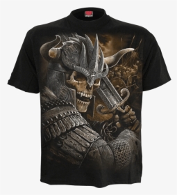 Skeletal Viking Warrior T-shirt - Moški Pulover S Kapuco, HD Png Download, Transparent PNG