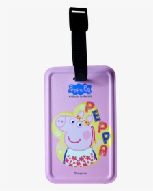 Pink Peppa Luggage Tag - Peppa Pig, HD Png Download, Transparent PNG