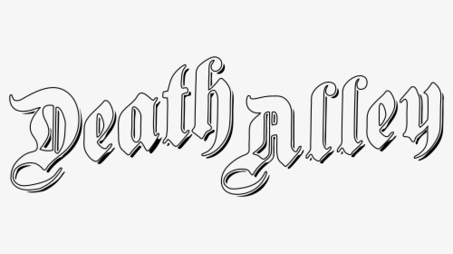 Death Alley Clipart , Png Download - Calligraphy, Transparent Png, Transparent PNG