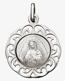 Iniciomedallas De Platamedalla Virgen De Guadalupe - Locket, HD Png Download, Transparent PNG