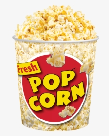 Popcorn Bag Png, Transparent Png, Transparent PNG