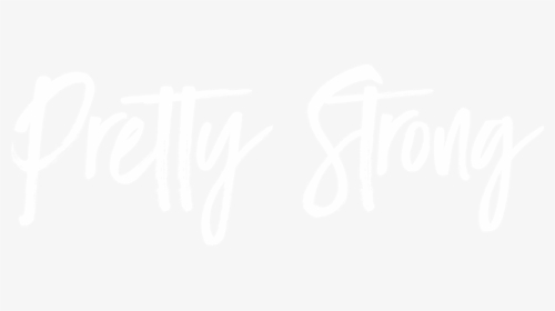 Prettystrong Logo White - Johns Hopkins Logo White, HD Png Download, Transparent PNG