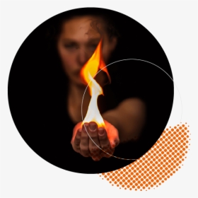 Fire In Hand Magic, HD Png Download, Transparent PNG