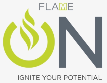 Flame-on Logo - Graphic Design, HD Png Download, Transparent PNG