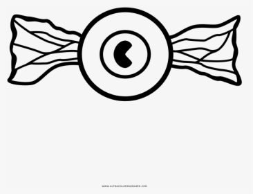 Eye Candy Coloring Page - Circle, HD Png Download, Transparent PNG