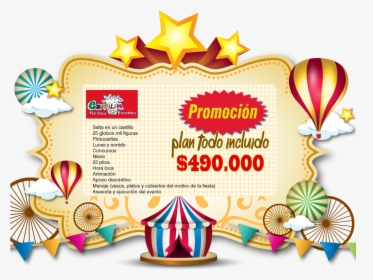 Feria Del Celular Telcel Clipart , Png Download - Fun Fair Invitation Card, Transparent Png, Transparent PNG