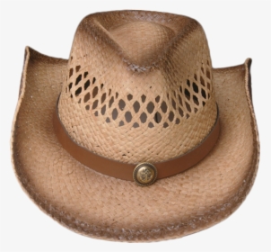 Sombrero De Paja De Vaquero De Rafia Para Hombres Sombrero - Cowboy Hat, HD Png Download, Transparent PNG