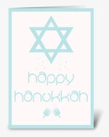 Happy Hanukkah Greeting Card - God Bless You Israel, HD Png Download, Transparent PNG