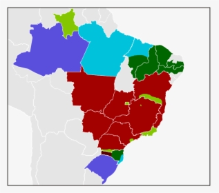 Mapa Do Brasil Em 2019, HD Png Download, Transparent PNG