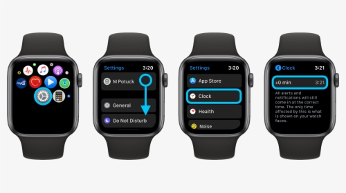 How To Set Apple Watch Ahead Walkthrough - Apple Watch Noise App, HD Png Download, Transparent PNG