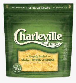 Charleville Select White Cheddar Grated - Coffee, HD Png Download, Transparent PNG