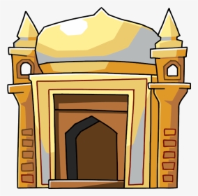Arch Of Mosque Png Clipart , Png Download - Scribblenauts Places, Transparent Png, Transparent PNG