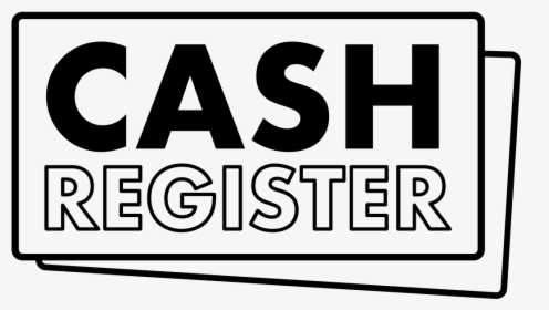 Cash Register Is Here - Black-and-white, HD Png Download, Transparent PNG