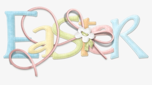 Easter Text Png - Transparent Background Easter Png, Png Download, Transparent PNG