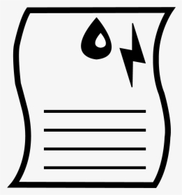 Utilities Bill Icon, HD Png Download, Transparent PNG