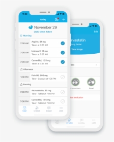 Two Screens From The Groove Health App Showing User - Iphone, HD Png Download, Transparent PNG