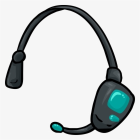 Club Puffle Rewritten Wiki - Headphones, HD Png Download, Transparent PNG