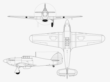 Hawker Hurricane 3 View, HD Png Download, Transparent PNG