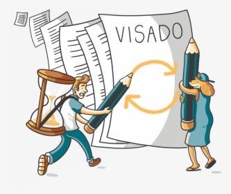 Renovacion Del Visado Australiano - Cartoon, HD Png Download, Transparent PNG