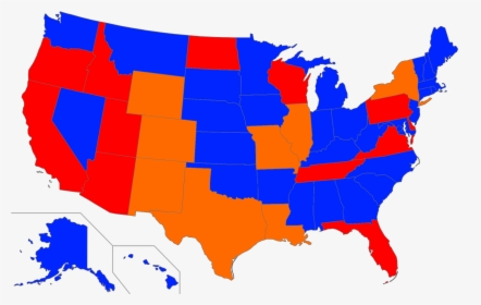 Age Of Sexual Consent In The United States - Right Turn On Red Map, HD Png Download, Transparent PNG