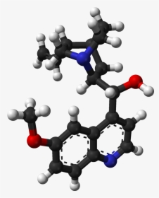 3d Balls - Quinine Molecule, HD Png Download, Transparent PNG