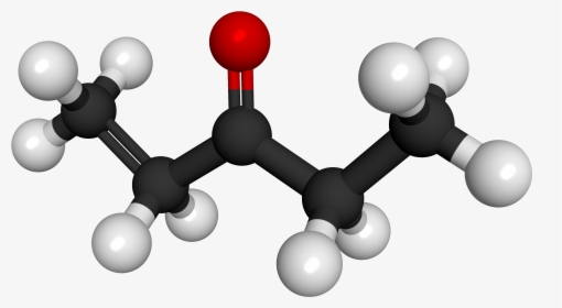 Pent 1 En 3 One 3d Ball - Methyl Methacrylate Molecule Model, HD Png Download, Transparent PNG
